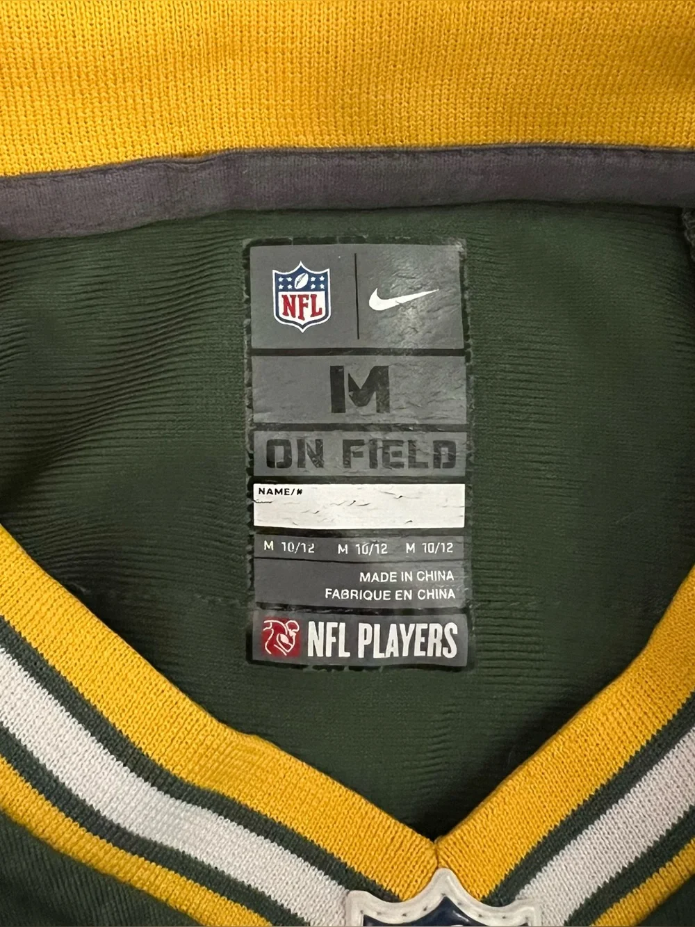Nike Packers Jersey, Sz Youth Medium, Green, Shirt, NFL, Wisconsin, Rodgers
